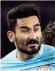  ??  ?? Ilkay Gündogan