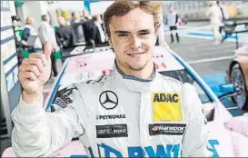  ?? FOTO: DTM ?? Lucas Auer, piloto de Mercedes en el campeonato alemán de turismos