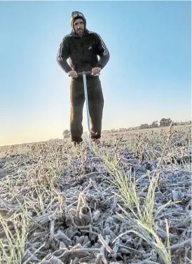  ??  ?? A abrigarse. En la Región Pampeana la mínima rondará los 5 grados.