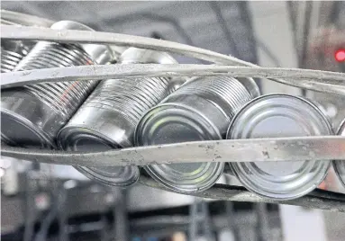  ?? SETH PERLMAN/THE ASSOCIATED PRESS FILE PHOTO ?? Campbell Company of Canada, which produces canned soup at its soon-to-close Etobicoke plant, is set to raise prices.