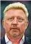  ??  ?? Boris Becker