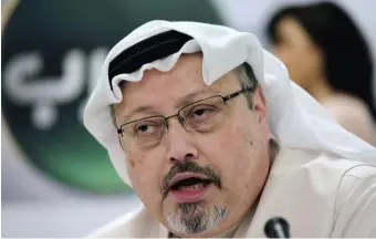  ?? Ap FiLE pHOTOS ?? ‘BIGGER THAN ANY ONE PERSON’: Saudi journalist Jamal Khashoggi, above and seen entering the Saudi consulate in Istanbul, below, in October 2018, was likely killed in the consulate with the approval of Saudi crown prince Mohammed bin Salman, left.