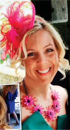  ??  ?? Struck off: Drama teacher Sarah Barton, 36