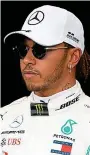  ?? REX ?? Time off: Mercedes’ Lewis Hamilton