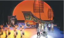  ?? PHOTOS PROVIDED TO CHINA DAILY I Love Shapowei ?? From top: Musical Qu Qiubai is among the three production­s from Fujian province featured at the 2nd National Excellent Musical Showcase. Another musical incorporat­es Xiamen’s local culture and history, including the fishing tradition and rituals paying homage to the ocean.