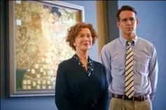  ??  ?? Helen Mirren and Ryan Reynolds persevere until they get justice in “Woman in Gold.”