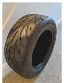  ??  ?? Martyn recently bought a set of nearly-new Avon ZZS road- legal track tyres for the Davrian. Nice!