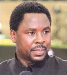  ??  ?? Pastor T.B. Joshua