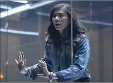  ?? MARVEL STUDIOS ?? America Chavez (Xochitl Gomez) can jump between universes.