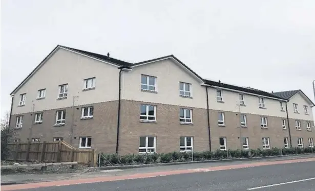  ??  ?? There’s no place like home
The new homes will be for the elderly in Cambuslang