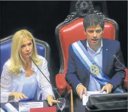  ?? NA ?? ASAMBLEA. Magario y Kicillof invitaron a Alberto y Cristina.