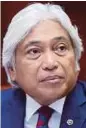  ??  ?? Datuk Seri Muhammad Ibrahim