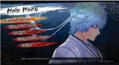  ??  ?? Gintama Rumble allows players to relive the entire anime series.