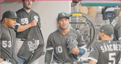  ?? | CHARLES REX ARBOGAST/ AP ?? The White Sox are struggling, but Yoan Moncada’s presence has given fans hope for the future.