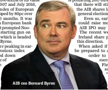  ?? AIB ceo Bernard Byrne ??