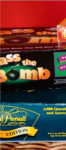  ??  ?? Your go! There’s nothing quite as cheering on an autumn afternoon as the thought of opening up the board game cupboard and dusting off a favourite box