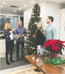  ??  ?? Always keep fire safety at top of mind when decorating for the holidays, says Mike Holmes. SCOTT FOWLIE/ THE HOLMES GROUP