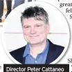  ??  ?? Director Peter Cattaneo