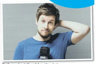  ??  ?? Chris Ramsey performed at Newcastle Arena at the weekend.