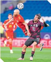  ?? FOTO: REUTERS ?? Rodolfo Pizarro no pudo hacer diferencia ante los europeos.