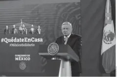  ??  ?? > Presidente Andrés Manuel López Obrador.