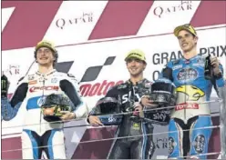  ??  ?? ESTRENO. Bagnaia inauguró su casillero de victorias en Moto2.