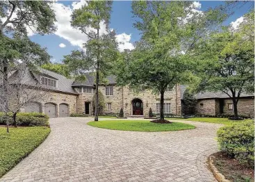 ??  ?? Property Profile Location: Memorial/ Piney Point Lot size: 1.18 acres Agent: Laura Sweeney and Steve Baumgardne­r Agency: John Daugherty, Realtors Living space: 8,944 square feet Bedrooms: 6 Baths: 6 full, 2 half Price: $4,800,000