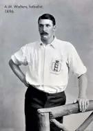  ??  ?? A.M. Walters, fotbalist, 1896.