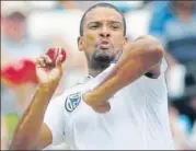  ?? REUTERS ?? ▪ Vernon Philander claimed his Twitter account was hacked after an inflammato­ry message was posted about Steve Smith.