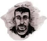  ??  ?? Rami al-Sayed, a Syrian videograph­er who was killed while covering the government’s siege of Homs, February 2012; illustrati­on by Molly Crabapple