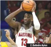  ??  ?? 2. DeAndre Ayton