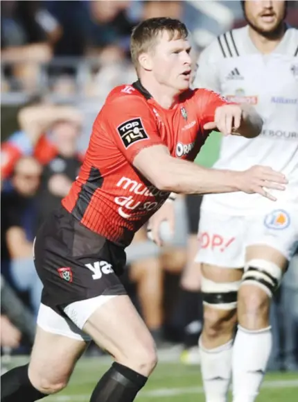  ??  ?? At the double: Toulon wing Chris Ashton scored twice against Brive