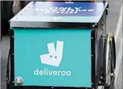  ?? FRANK AUGSTEIN/AP ?? Unions have described the report as a feeble response to a growing number of workers in firms such as Deliveroo.