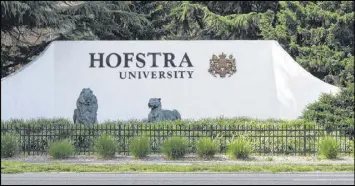  ?? AP ?? Hofstra University in Hempstead, N.Y. , is hosting the first presidenti­al debate in September. This will be the third straight election cycle for debates there.