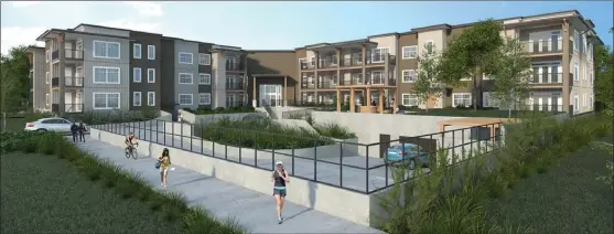  ?? Contribute­d ?? Osprey Landing, situated near Munson Pond Park on Burtch Road, combines the best of contempora­ry amenities in the heart of the rural Mission neighbourh­ood.