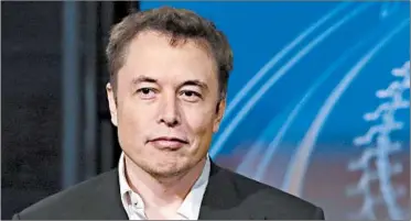  ?? RICHARD DREW/AP ?? Tesla CEO and chairman Elon Musk said he was working up to 120 hours a week and taking Ambien to get to sleep.