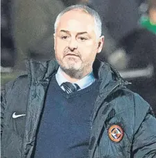  ??  ?? Dundee United manager Ray McKinnon.