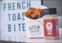  ?? PHOTO COURTESY OF AVERSA PR ?? On the menu, look for Charisse McGill’s signature French Toast Bites with unlimited toppings, vegan French Toast Bites, new French Toast Milkshakes, bacon on a stick and other summertime treats.