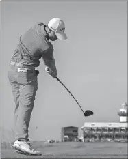  ??  ?? Stephen B. Morton / The Associated Press
Wesley Bryan drives off the 18th tee Sunday during the final round of the RBC Heritage tournament in Hilton Head Island, S.C.