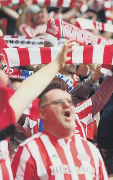  ??  ?? Could Sunderland supporters take a shareholdi­ng in the club in the future?