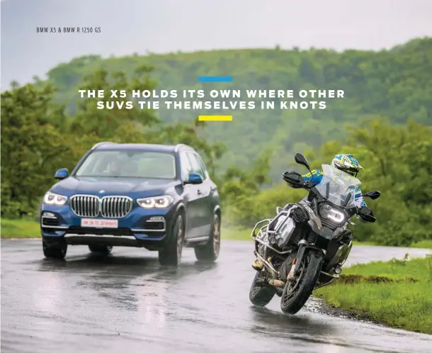  ??  ?? 1: Shifts are positively smooth on the X5. 2: The taillights draw inspiratio­n from the 5 Series.
3: Commanding driving position and plush cabin equates to a pleasant driving experience