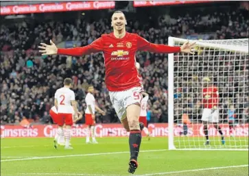  ?? Andy Rain European Pressphoto Agency ?? ZLATAN Ibrahimovi­c hinted that his Galaxy debut could be next week’s home match: “I am ready to go now.”