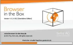  ??  ?? Das kostenlose Tools Bitbox Firefox liefert Ihnen den Browser Firefox innerhalb eines virtuellen Linux-PCs. Die Installati­on ist simpel, das Surfen damit dank Linux sehr sicher.