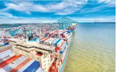  ??  ?? The global trade has shown signs of improvemen­t and analysts believe that Malaysia will also see a recovery in its exports.
