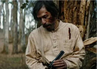  ?? ?? LOW PROFILE: Tim Blake Nelson stars as a farmer who’s more than he seems in ‘Old Henry.’