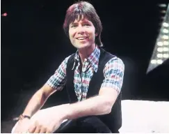  ??  ?? Cliff Richard released his 100th pop single on this day in 1989