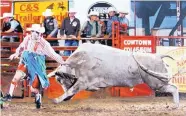  ?? COURTESY OF RONALD BURTON ?? Rodeo clown and bullfighte­r Ronald Barton will be part of the festivitie­s today and Saturday at the Rodeo de Santa Fe.