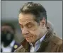  ??  ?? New York Gov. Andrew Cuomo