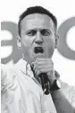  ?? PAVEL GOLOVKIN/AP 2019 ?? Alexei Navalny is one of Russian President Vladimir Putin’s fiercest critics.