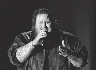  ?? THEO WARGO
Getty Images/TNS, file ?? Jelly Roll performs during the 58th Academy of Country Music Awards at the Ford Center at the Star on May 11, 2023, in Frisco, Texas.